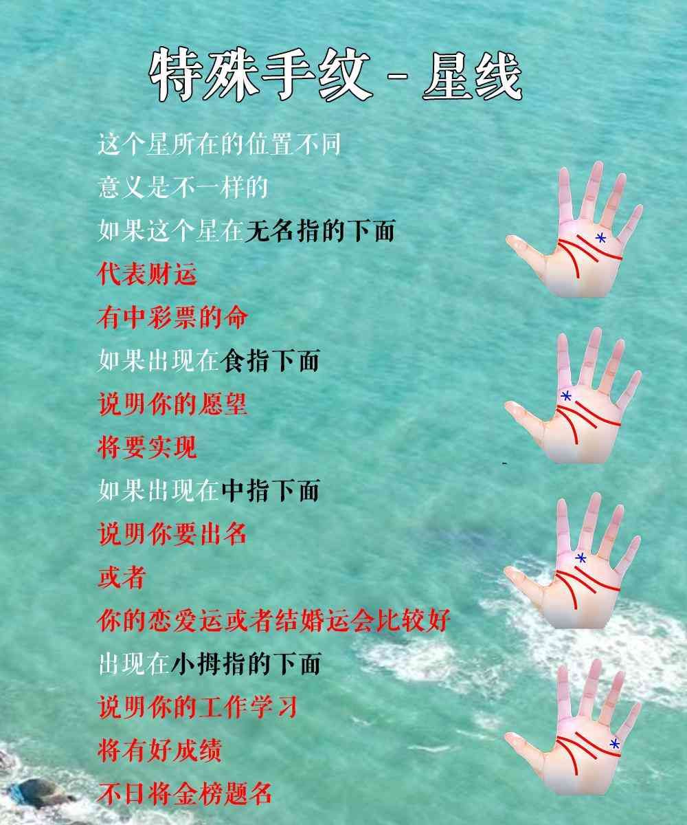 无名指比食指长的女人命运如何，信则有，不信则无--特殊罕见的掌纹(图4)