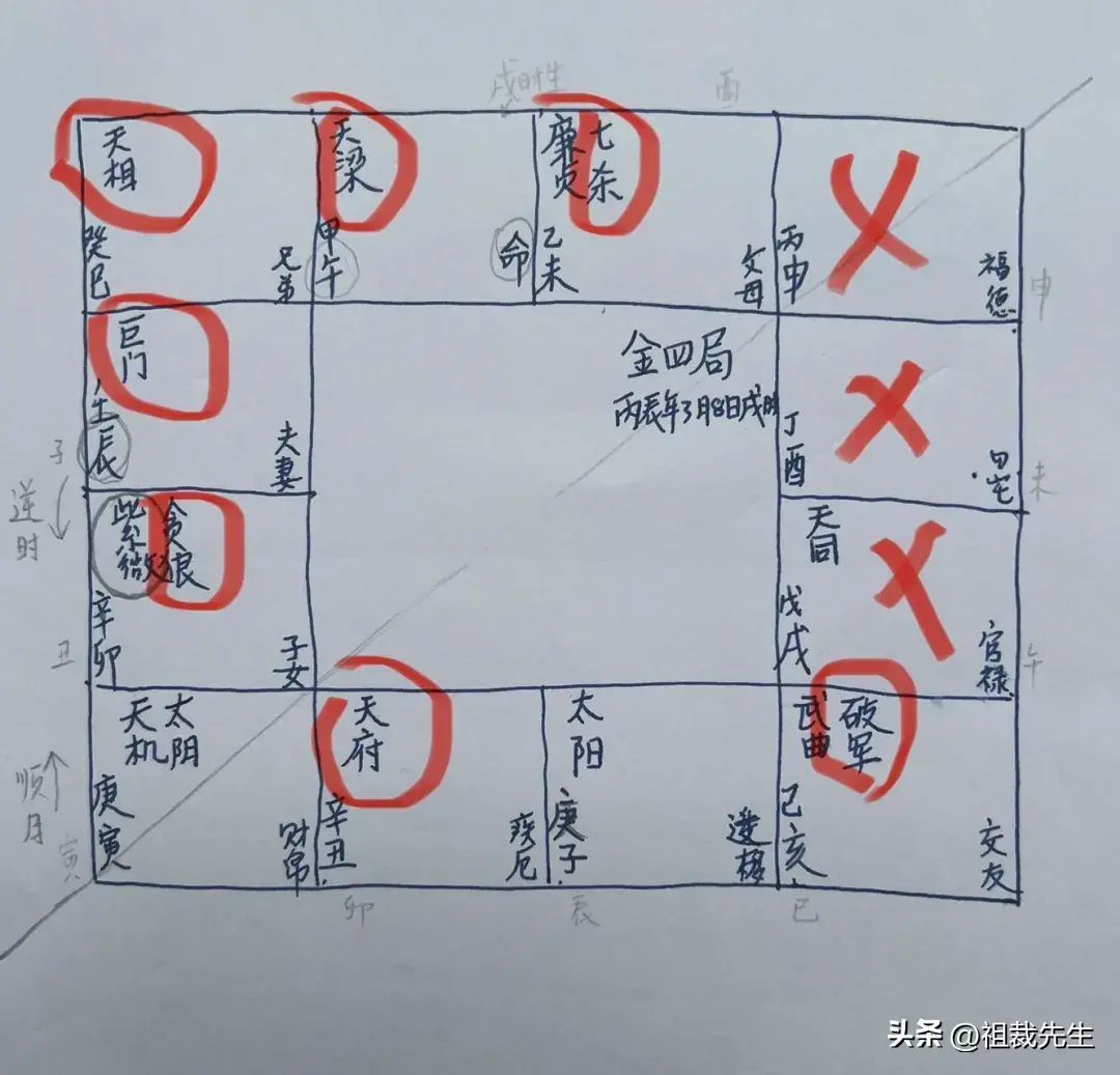 紫微斗数免费排盘，紫微斗数如何学会3分钟手工排出一张盘(图10)