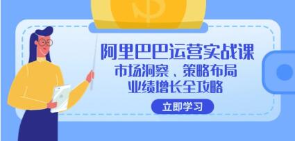 《阿里巴巴运营实战课》1688市场洞察、策略布局、业绩增长全攻略