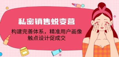 《私密销售蜕变营》建完善体系，精准用户画