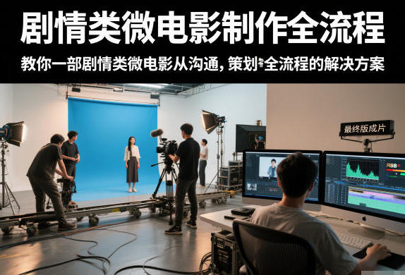 剧情类微电影制作全流程，教你从沟通，策划到拍摄制作